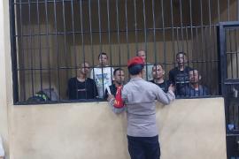 Kegiatan piket Pawas-Bawas Polres Bengkulu Selatan