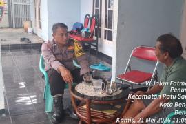 Bhabinkamtibmas Kelurahan Penurunan Intensifkan Sambang DDS dan Himbauan Kamtibmas