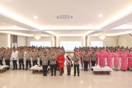 Sertijab Ibu Asuh Polwan Polda Bengkulu Berlangsung Khidmat