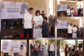 Polres Kaur Salurkan Daging Hewan Qurban 