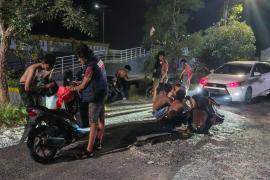 Unit Opsnal Reskrim Polsek Teluk Segara Gelar KRYD Antisipasi 3C, Geng Motor dan Tawuran Remaja