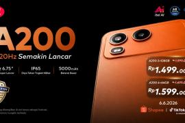 Itel A200 Jadi Pilihan Baru Smartphone AI Terjangkau dengan Baterai Besar