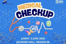 SP BRI Region 6 Gelar MCU untuk 100 Pekerja
