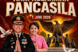 Kapolres Kaur AKBP Alam Bawono Ucapkan Selamat Hari Lahir Pancasila 2026