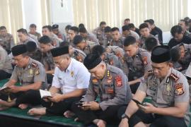 Polda Bengkulu Gelar Binrohtal Rutin