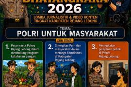 Sambut HUT Bhayangkara ke-80, Polres Rejang Lebong dan PWI Gelar Lomba Kreasi Bhayangkara 2026