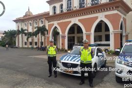Polres Rejang Lebong Kawal Kepulangan Jemaah Haji, Pastikan Perjalanan Aman dan Lancar