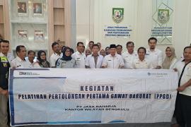 Jasa Raharja Bengkulu Gelar Pelatihan PPGD di Kawasan Rawan Kecelakaan untuk Tingkatkan Kesiapsiagaan Masyarakat