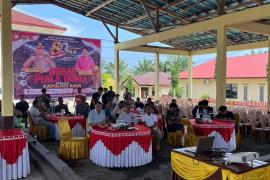 Polres Kaur Gelar Nonton Bareng dalam Rangka Hari Bhayangkara ke-80