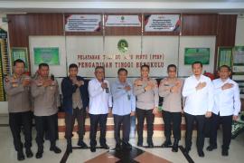 Kapolda Bengkulu Kunjungi Pengadilan Tinggi Bengkulu