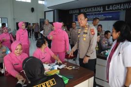 Polres Bengkulu Selatan Gelar Bakti Kesehatan dan Bansos untuk Masyarakat