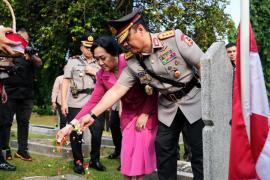 Wakapolri Pimpin Ziarah Nasional Menjelang Hari Bhayangkara ke-80