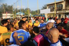 Polda Bengkulu Gelar Fun Match Mini Soccer Pererat Soliditas dan Kebersamaan