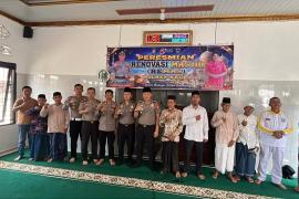  Polres Kaur Resmikan Renovasi Masjid Al-Muawanah