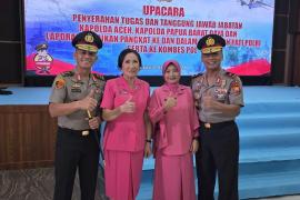 Kapolda Bengkulu Irjen Pol. Yudhi Sulistianto Wahid dan Wakapolda Bengkulu Brigjen Pol. Prianto Teguh Nugroho Resmi Naik Pangkat