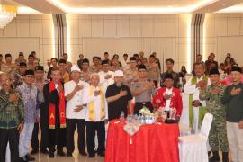 Doa Bersama Lintas Agama Warnai Rangkaian Hari Bhayangkara ke-80 di Polda Bengkulu