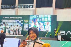 Polwan Polda Bengkulu Raih Perunggu di Kejurnas Judo Kasad Cup XVI 2026 