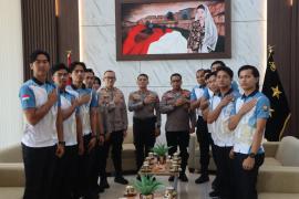 Kapolda Bengkulu Berikan Motivasi dan Doa Restu kepada Atlet Taekwondo dan Badminton Polda Bengkulu