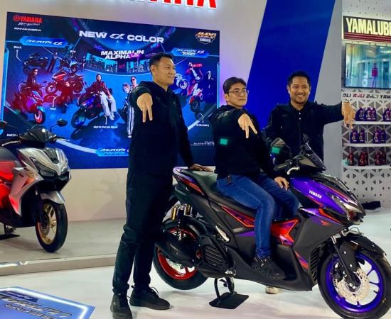 Meluncur di IIMS 2026, AEROX ALPHA Pamerkan Warna &amp; Grafis Anyar yang Anti-Mainstream