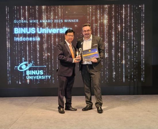 Menuju Usia ke-45, BINUS University Raih Global Most Innovative Knowledge Enterprise (MIKE) Award 2025: Wujudkan Dampak Berkelanjutan