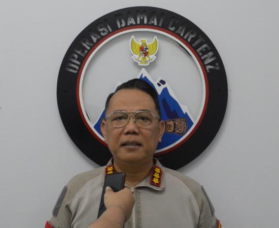 Polres Mimika Dibackup Satgas Damai Cartenz 2026 Berhasil Amankan Pelaku Pembunuhan di Timika