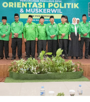 Momentum Konsolidasi, DPW PKB Bengkulu Kukuhkan Pengurus dan Tegaskan Langkah Politik