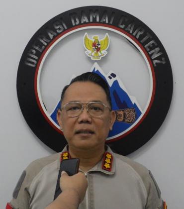 Polres Mimika Dibackup Satgas Damai Cartenz 2026 Berhasil Amankan Pelaku Pembunuhan di Timika