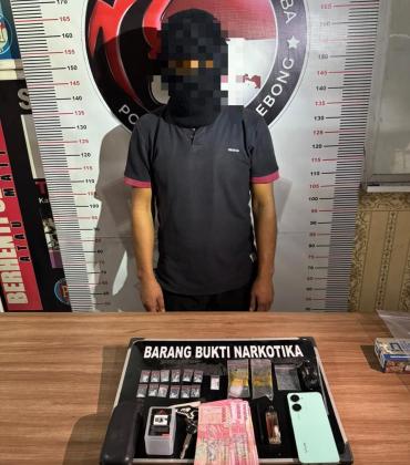 Tersangka Pengedar Sabu di Lubuk Ubar