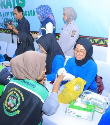 Sambut Hari Bhayangkara Ke-80, Polda Lampung Gelar Bakti Kesehatan untuk 7.600 Warga dan Luncurkan Layanan Modern