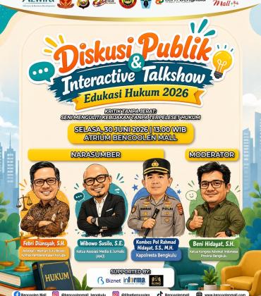 Talkshow Angkat Tema "Kritik Tanpa Jerat Pidana"
