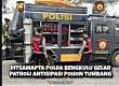 Antisipasi Pohon Tumbang, Ditsamapta Polda Bengkulu Gelar Patroli di Jalur Pariwisata