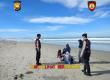 Patroli Jalan Kaki di Pantai Panjang, Ditsamapta Hadir Jaga Keamanan Wisata Pagi Hari
