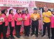Kapolda Bengkulu Hadiri Senam Bersama dan Borong Bazar Produk UMKM Bhayangkari Meriahkan HUT YKB ke-46
