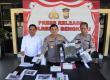 Satresnarkoba Polresta Bengkulu menggelar Press Release