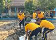 Polres Lebong Bersama Forkopimda Gelar Gerakan Indonesia Asri, Bersihkan SMPN 05 Lebong Pascabanjir