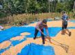 Panen Jagung 3 Ton di Desa Suka Marga, Polres Lebong Dukung Ketahanan Pangan Nasional