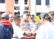 Kapolres Kaur Pimpin Langsung Pengamanan Aksi Damai GMMSB di Pengadilan Negeri Bintuhan