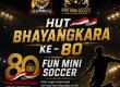 Polda Bengkulu Gelar Fun Mini Soccer