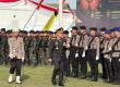   Polda Bengkulu menggelar Upacara Peringatan Hari Bhayangkara ke-80 Tahun 2026 di kawasan Benteng Marlborough, Kota Bengkulu